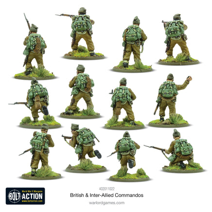 Bolt Action - British & Inter-Allied Commandos - Khaki and Green Books