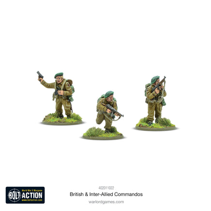 Bolt Action - British & Inter-Allied Commandos - Khaki and Green Books