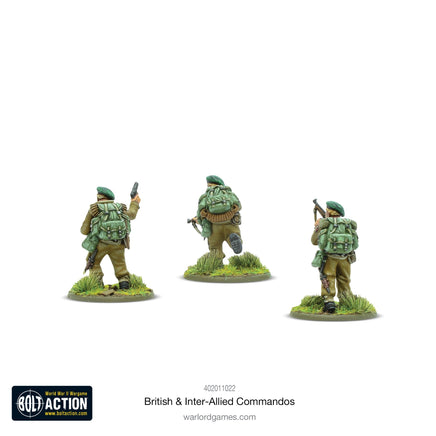 Bolt Action - British & Inter-Allied Commandos - Khaki and Green Books