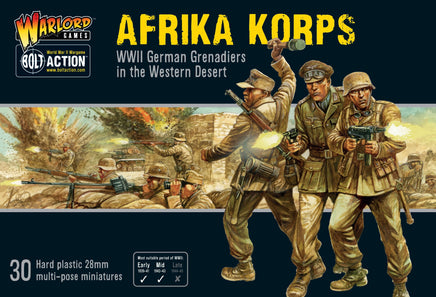 Bolt Action - Afrika Korps - Khaki and Green Books