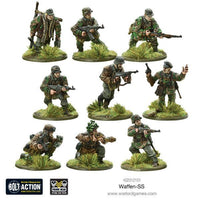 Bolt Action - Waffen SS Infantry (Plastic) - Khaki and Green Books