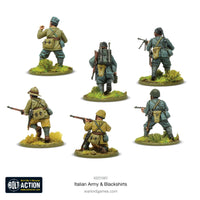 Bolt Action : Italian Army & Blackshirts Plastic - Khaki & Green Books