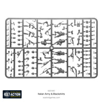 Bolt Action : Italian Army & Blackshirts Plastic - Khaki & Green Books