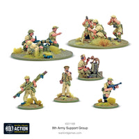 Bolt Action - 8th Army support group - Khaki and Green Books