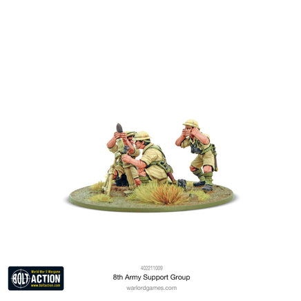 Bolt Action - 8th Army support group - Khaki and Green Books