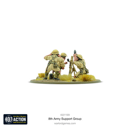 Bolt Action - 8th Army support group - Khaki and Green Books