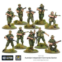 Bolt Action - Australian Independent Commando squad - Khaki and Green Books