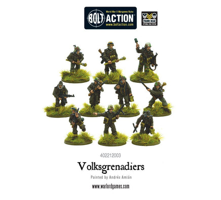 Bolt Action - Volksgrenadiers - 402212003 - Khaki & Green Books