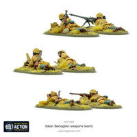 BOLT ACTION : ITALIAN BERSAGLIERI WEAPONS TEAMS
