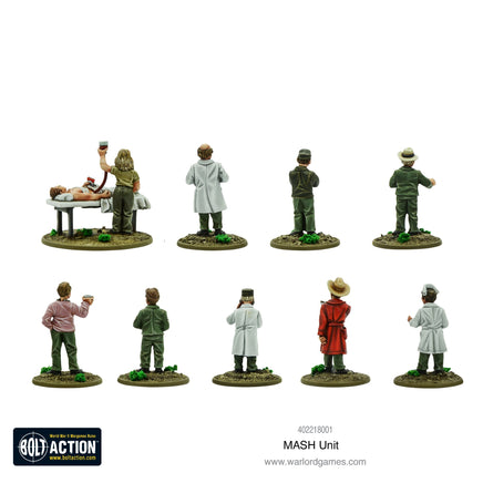 Bolt Action - MASH unit - Khaki and Green Books