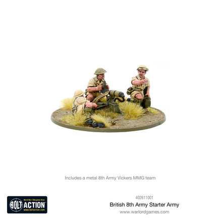 Bolt Action - British 8th Army Starter Army - Khaki and Green Books