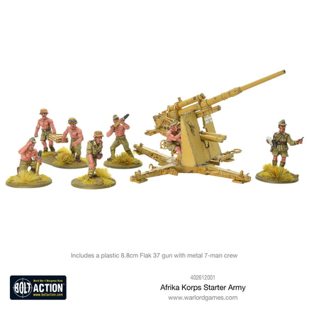 Bolt Action - Afrika Korps Starter Army - Khaki and Green Books