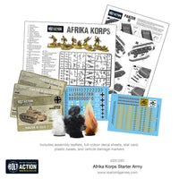 Bolt Action - Afrika Korps Starter Army - Khaki and Green Books