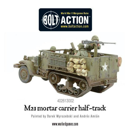 Bolt Action - M21 Mortar Carrier Half-track - Khaki and Green Books
