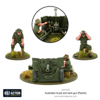Australian 6-pdr Anti-tank Gun - Khaki and Green Books