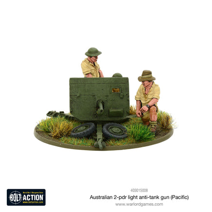 Bolt Action - Australian 2-pdr light anti-tank gun (Pacific) - Khaki and Green Books