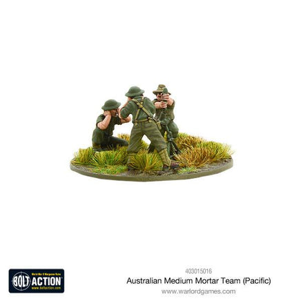 Bolt Action - Australian medium mortar team (Pacific) - Khaki and Green Books