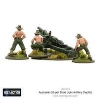 Bolt Action - Australian short 25-pdr (Pacific) - Khaki and Green Books