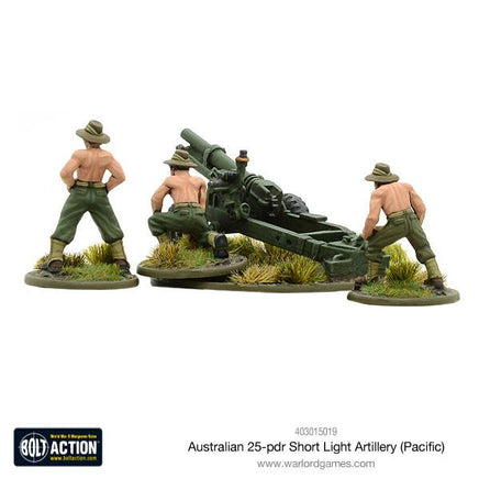 Bolt Action - Australian short 25-pdr (Pacific) - Khaki and Green Books