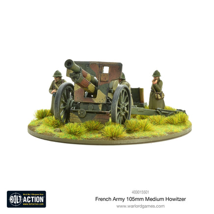 BOLT ACTION : FRENCH ARMY 105MM MEDIUM HOWITZER - Khaki and Green Books