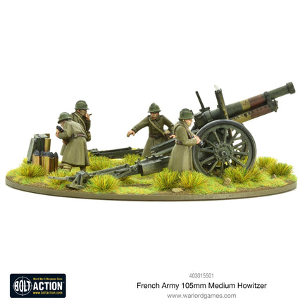 BOLT ACTION : FRENCH ARMY 105MM MEDIUM HOWITZER - Khaki and Green Books