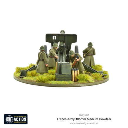 BOLT ACTION : FRENCH ARMY 105MM MEDIUM HOWITZER - Khaki and Green Books