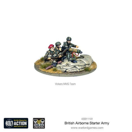 Bolt Action - British Airborne Starter Army - Khaki and Green Books