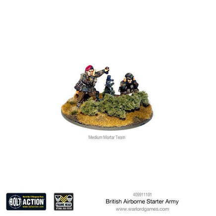 Bolt Action - British Airborne Starter Army - Khaki and Green Books