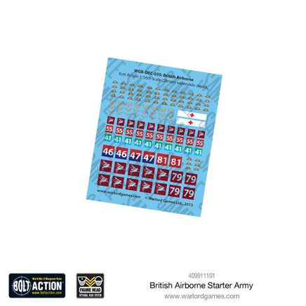 Bolt Action - British Airborne Starter Army - Khaki and Green Books