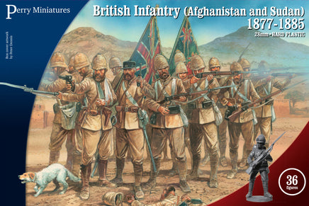 Perry Miniatures - British Infantry 1877-85 Afghanistan / Sudan - Khaki and Green Books