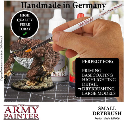 THE ARMY PAINTER WARGAMER BRUSH - SMALL DRYBRUSH - Khaki and Green Books