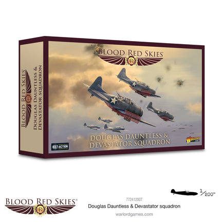 Blood Red Skies - Douglas Dauntless & Devastator Squadron - Khaki & Green Books