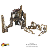 Warlord Games - Ruined Farmhouse - Khaki and Green Books