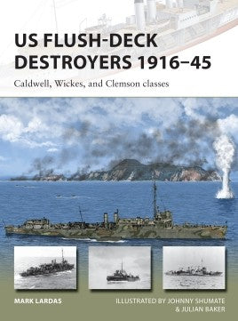 US Flush-Deck Destroyers 1916–45 - CALDWELL, WICKES, AND CLEMSON CLASSES - Khaki and Green Books