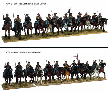 Perry Miniatures - ACW2 American Civil War Cavalry - Khaki and Green Books
