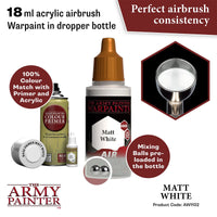 THE ARMY PAINTER WARPAINTS AIR MATT WHITE