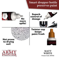 THE ARMY PAINTER WARPAINTS AIR MATT WHITE