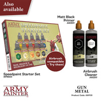 THE ARMY PAINTER - WARPAINTS AIR METALLICS : GUN METAL