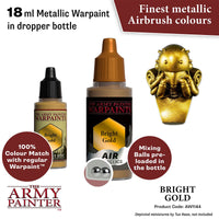 THE ARMY PAINTER - WARPAINTS AIR METALLICS : BRIGHT GOLD
