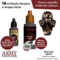 THE ARMY PAINTER - WARPAINTS AIR METALLICS : ROUGH IRON