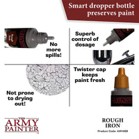 THE ARMY PAINTER - WARPAINTS AIR METALLICS : ROUGH IRON