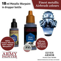 THE ARMY PAINTER - WARPAINTS AIR METALLICS : ELEVEN ARMOR