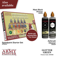 THE ARMY PAINTER - WARPAINTS AIR METALLICS : GLITTER GREEN