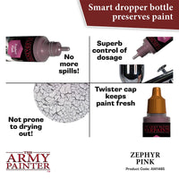 THE ARMY PAINTER - WARPAINTS AIR METALLICS : ZEPHYR PINK