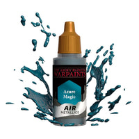 THE ARMY PAINTER - WARPAINTS AIR METALLICS : AZURE MAGIC