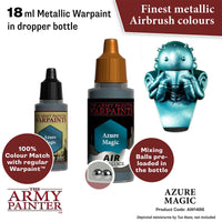 THE ARMY PAINTER - WARPAINTS AIR METALLICS : AZURE MAGIC