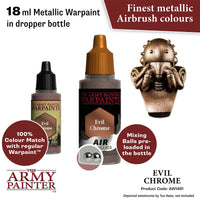 THE ARMY PAINTER - WARPAINTS AIR METALLICS : EVIL CHROME