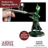 THE ARMY PAINTER - WARPAINTS AIR FLUORESCENT : GAUSS GREEN