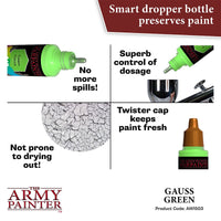 THE ARMY PAINTER - WARPAINTS AIR FLUORESCENT : GAUSS GREEN
