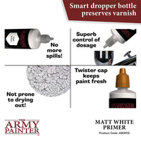 THE ARMY PAINTER - WARPAINTS AIR : WHITE PRIMER, 100ML